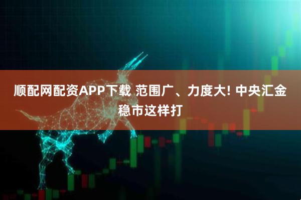 顺配网配资APP下载 范围广、力度大! 中央汇金稳市这样打